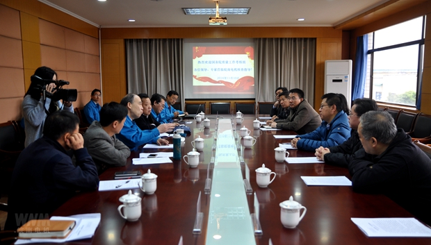 國（guó）務院質量工作考核組來公司檢查（chá）指導