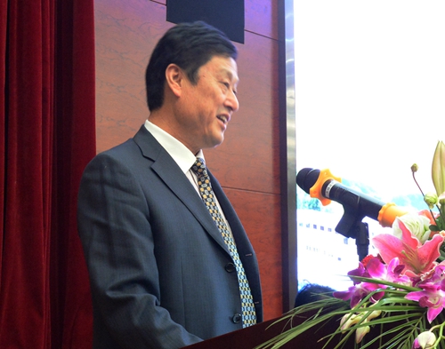 91麻豆国产福利品精（nán）電（diàn）機60周年慶典協作企（qǐ）業代表發言