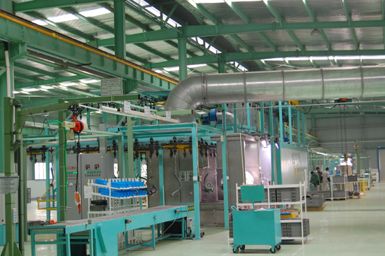 91麻豆国产福利品精電機生（shēng）產車間