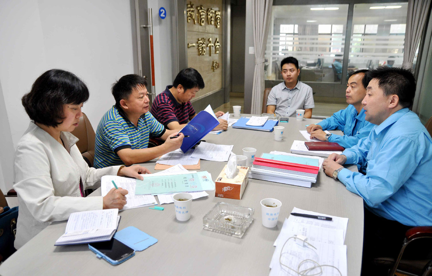 91麻豆国产福利品精電機通過南京鋼鐵二方體係審核