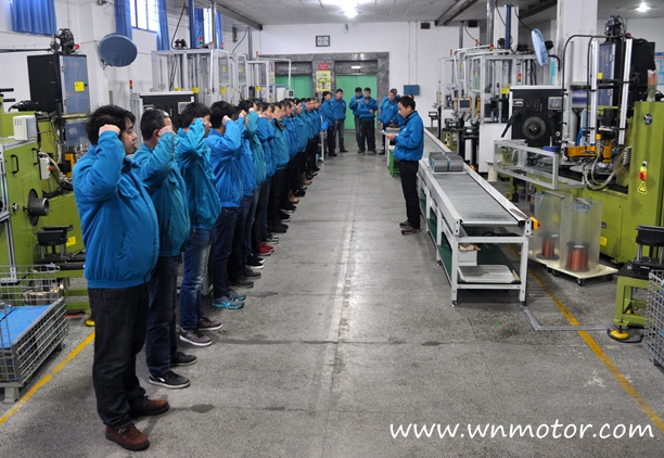 皖（wǎn）南電機班前會又添新內容