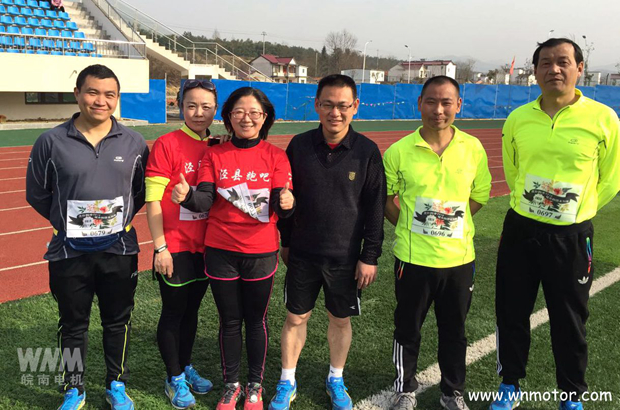 威能員工（gōng）積極參與體育活動（dòng）