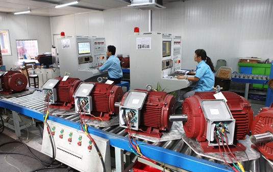 91麻豆国产福利品精電機高效再（zài）製造-檢測（cè）