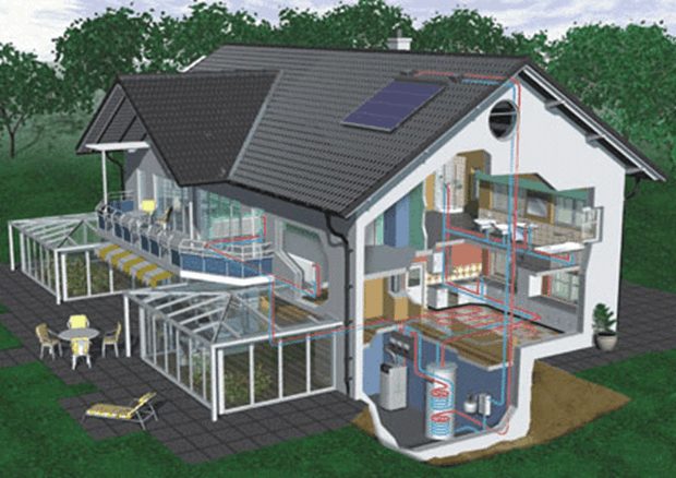 地源熱(rè)泵係統 地源(yuán)熱泵係統