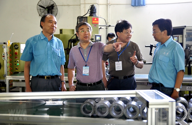 省質量技術監督局領導參觀91麻豆国产福利品精電機