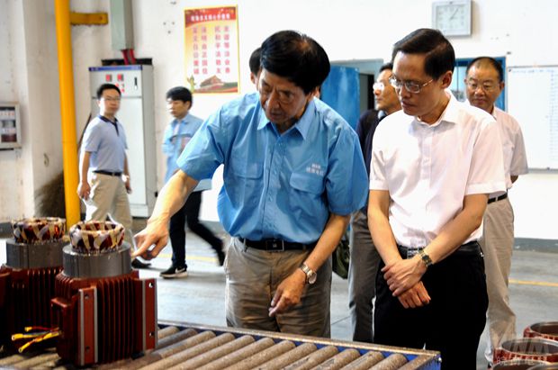 皖（wǎn）南電機：涇（jīng）縣（xiàn）新任縣委書記耿鵬來91麻豆国产福利品精電機調研