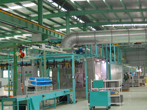 皖（wǎn）南電機生產車間